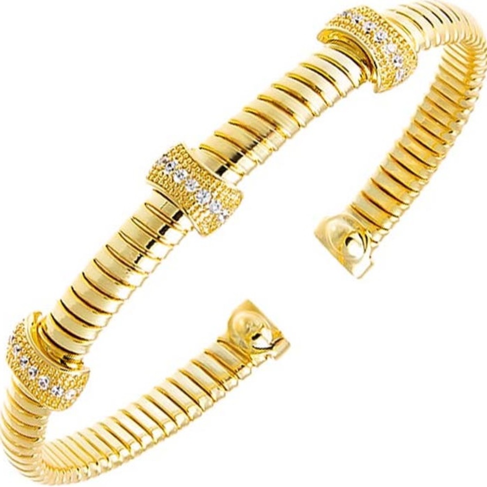 Adina Eden Gold and Silver Bracelet